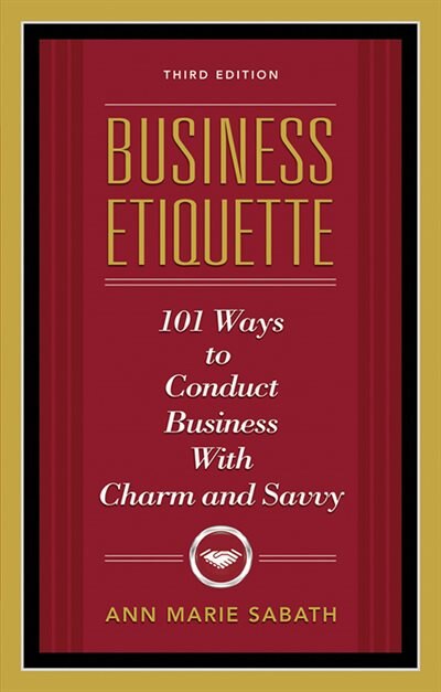 Front cover_Business Etiquette, Third Edition