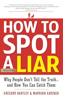 Front cover_How to Spot a Liar, Revised Edition