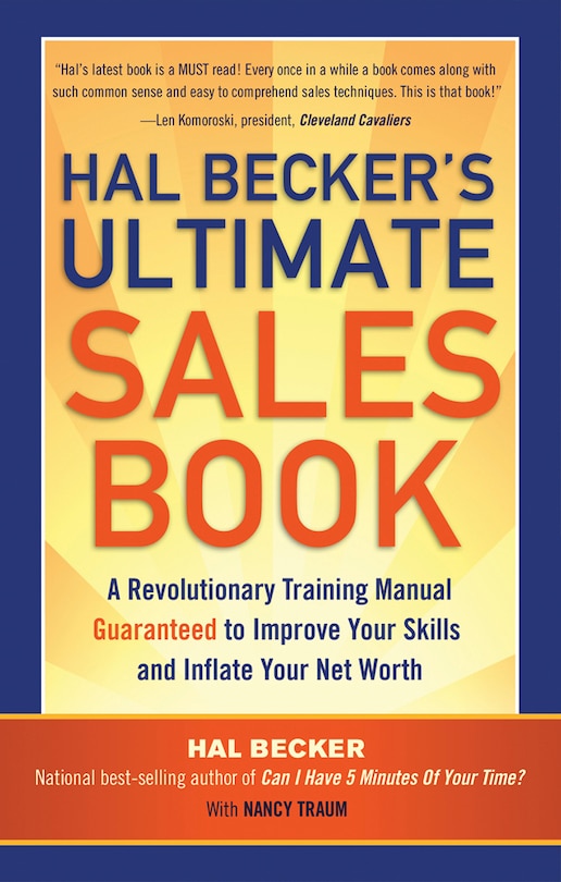 Couverture_Hal Becker's Ultimate Sales Book