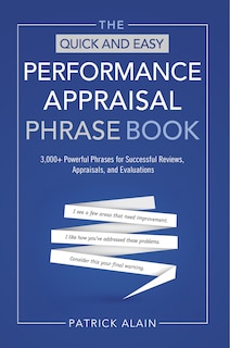 Front cover_The Quick And Easy Performance Appraisal Phrase Book