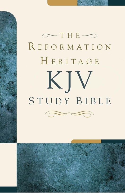 Front cover_Reformation Heritage Study Bible-KJV