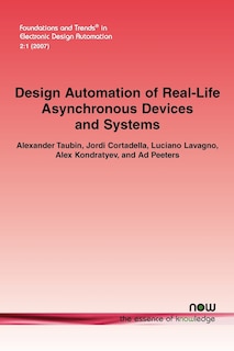 Couverture_Design Automation of Real-Life Asynchronous Devices and Systems