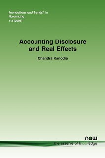 Front cover_Accounting Disclosure and Real Effects