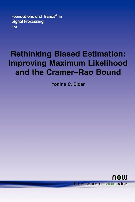 Front cover_Rethinking Biased Estimation