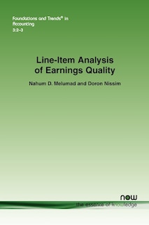 Front cover_Line-Item Analysis of Earnings Quality