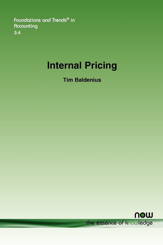 Front cover_Internal Pricing