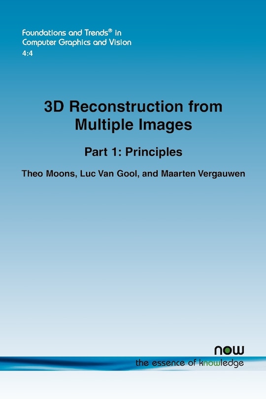 Couverture_3D Reconstruction from Multiple Images