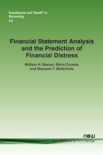 Front cover_Financial Statement Analysis and the Prediction of Financial Distress