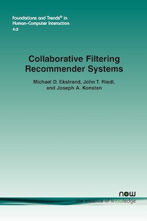 Front cover_Collaborative Filtering Recommender Systems