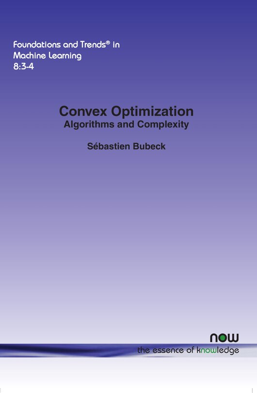 Front cover_Convex Optimization