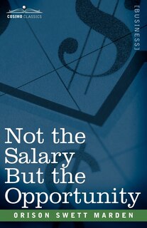 Front cover_Not the Salary But the Opportunity
