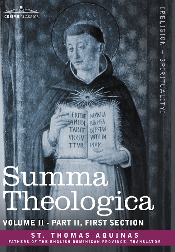 Front cover_Summa Theologica, Volume 2 (Part II, First Section)