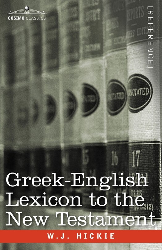 Couverture_Greek-English Lexicon to the New Testament