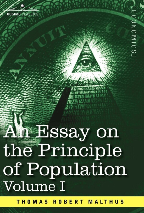 Front cover_An Essay on the Principle of Population, Volume I