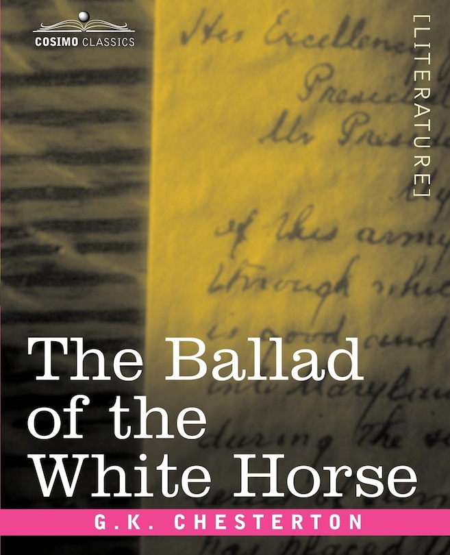 Front cover_The Ballad Of The White Horse