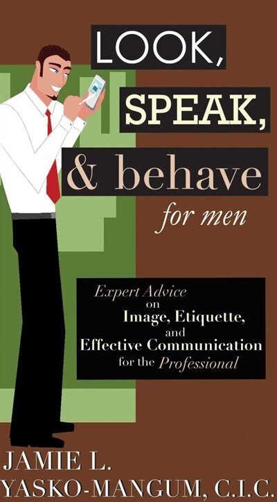 Front cover_Look, Speak, & Behave for Men
