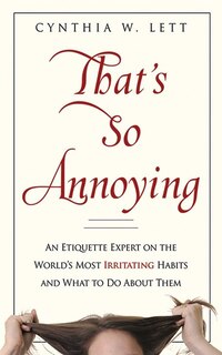 Front cover_That's So Annoying