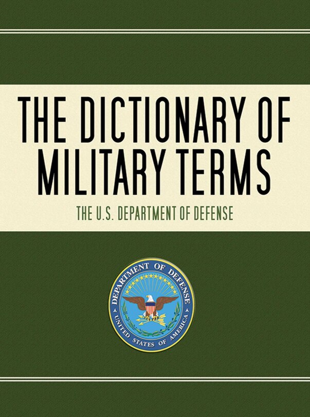 Front cover_The Dictionary of Military Terms