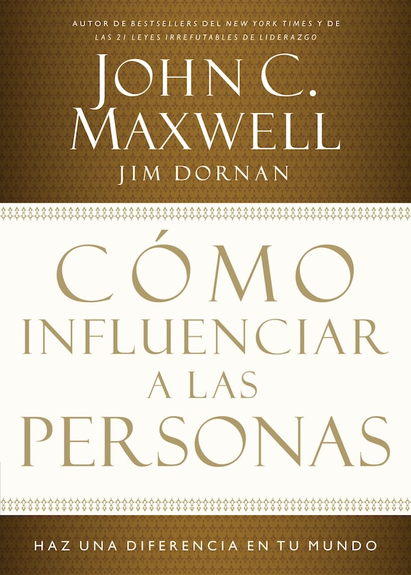 Front cover_Cómo Influenciar A Las Personas