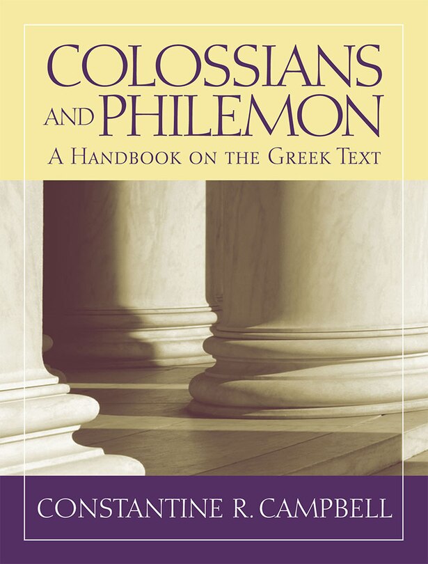 Front cover_Colossians and Philemon