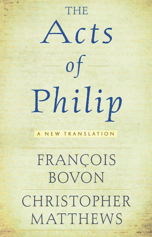 Couverture_The Acts of Philip