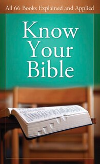 Front cover_Know Your Bible