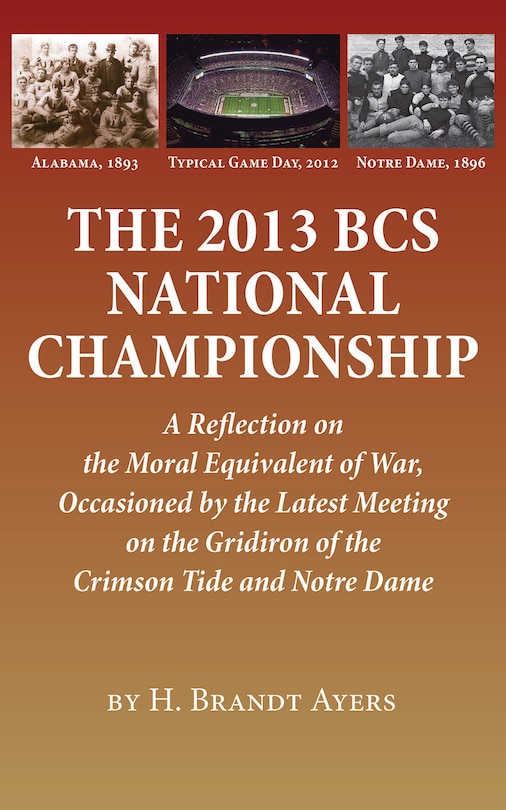 Front cover_The 2013 BCS National Championship