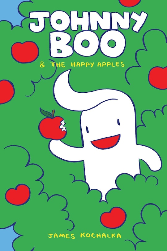 Front cover_Johnny Boo And The Happy Apples (johnny Boo Book 3)