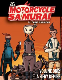 Front cover_Motorcycle Samurai Volume 1: A Fiery Demise