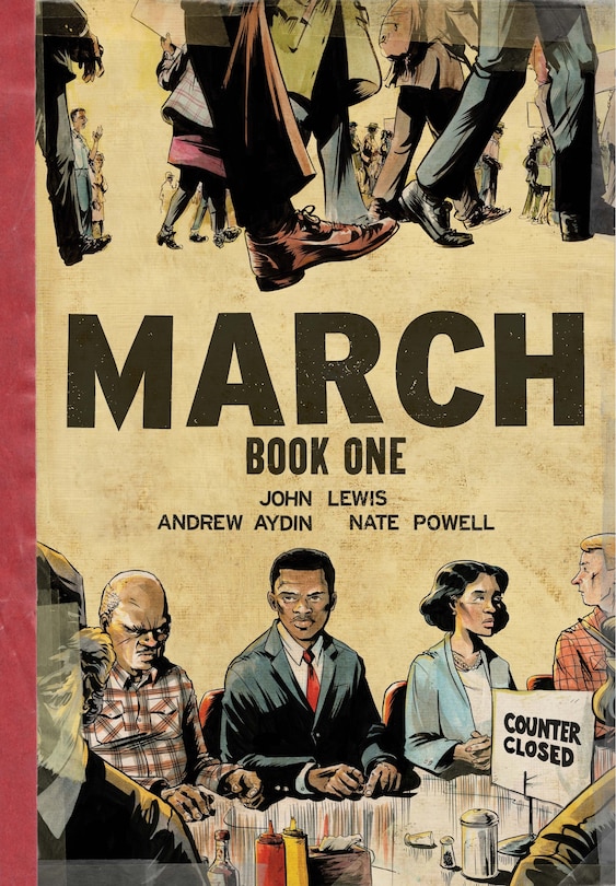 Front cover_March: Book One (oversized Edition)