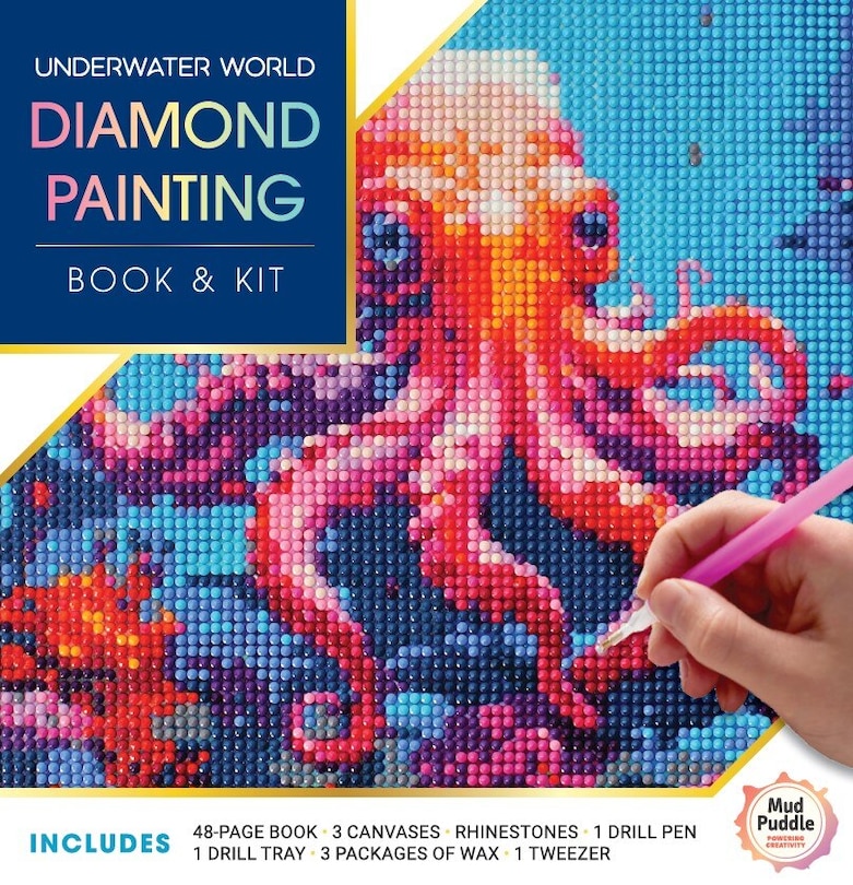 Front cover_DIAMOND PAINTING UNDERWATER BK & KIT