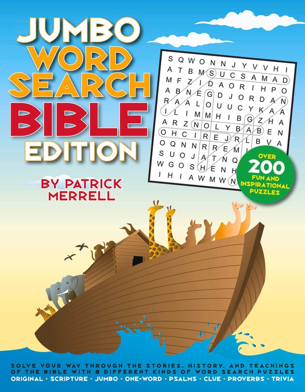 Front cover_Jumbo Word Search: Bible Edition