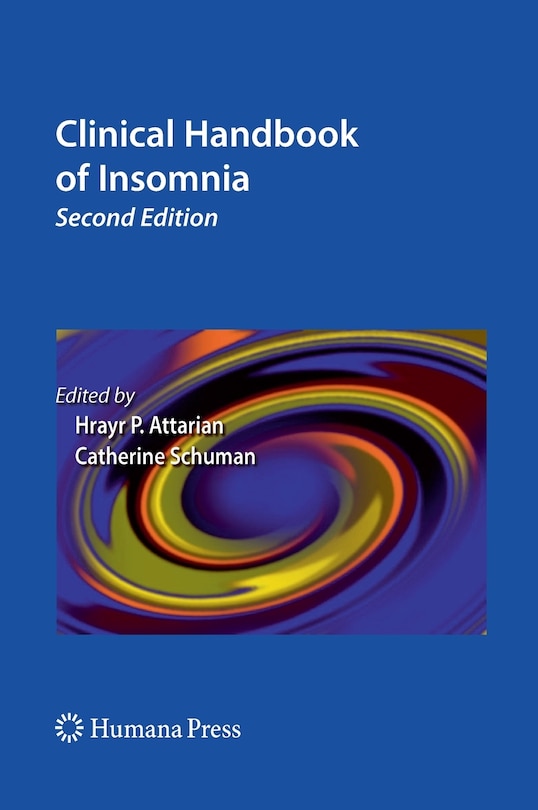 Couverture_Clinical Handbook of Insomnia