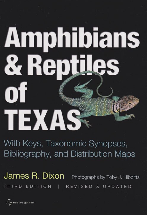 Couverture_Amphibians and Reptiles of Texas