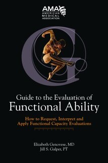 Front cover_Guide To The Evaluation Of Functional Ability