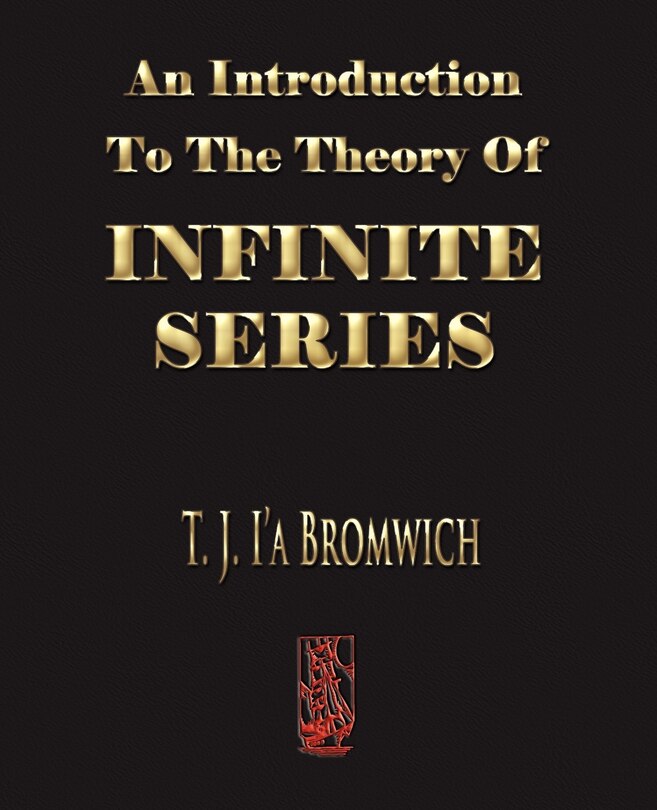 Front cover_An Introduction To The Theory Of Infinite Series