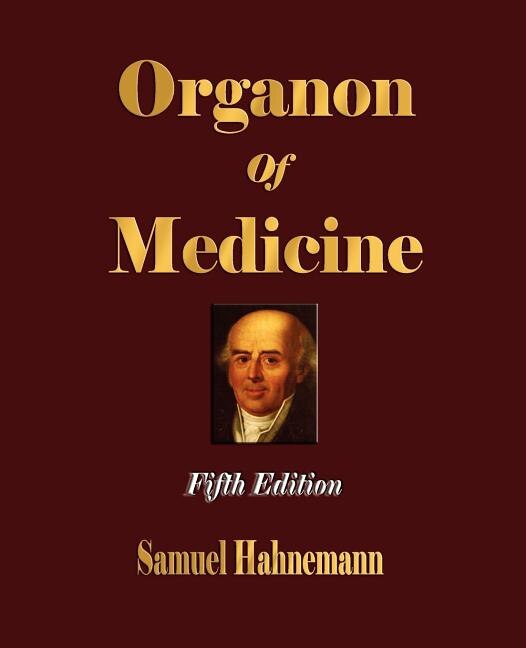 Front cover_Organon of Medicine - Fifth Edition