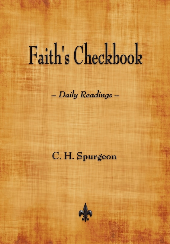 Couverture_Faith's Checkbook