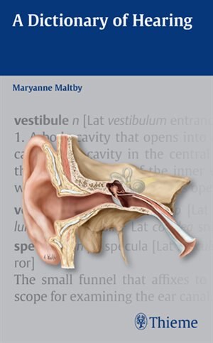 Front cover_A Dictionary Of Hearing