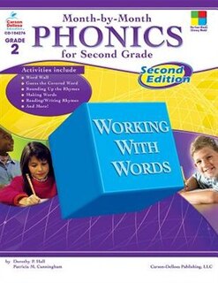 Front cover_Month-by-Month Phonics for Second Grade