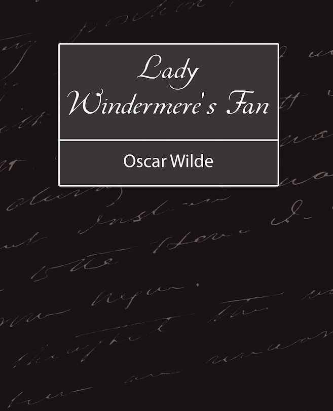 Couverture_Lady Windermere's Fan