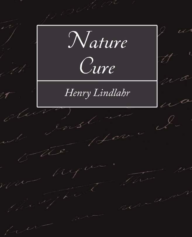 Front cover_Nature Cure