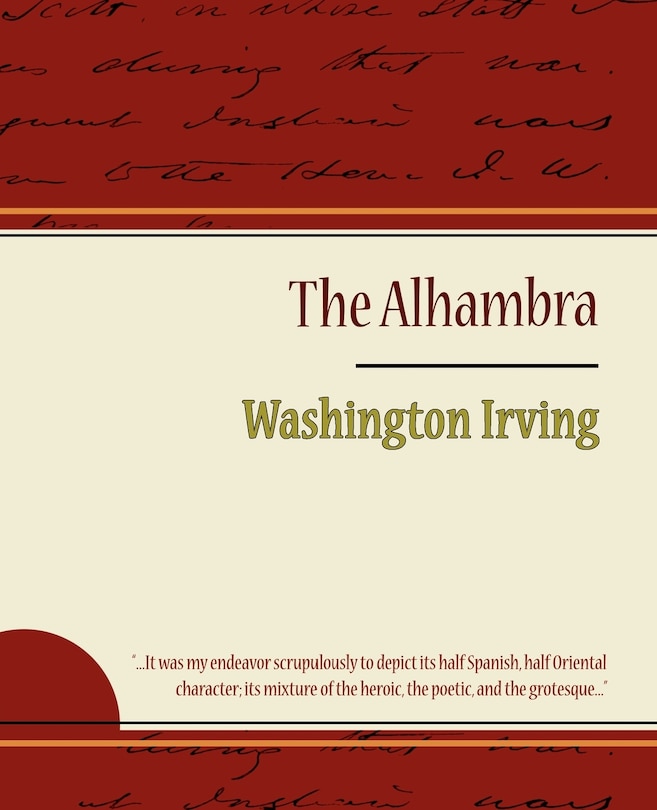 Couverture_The Alhambra - Washington Irving