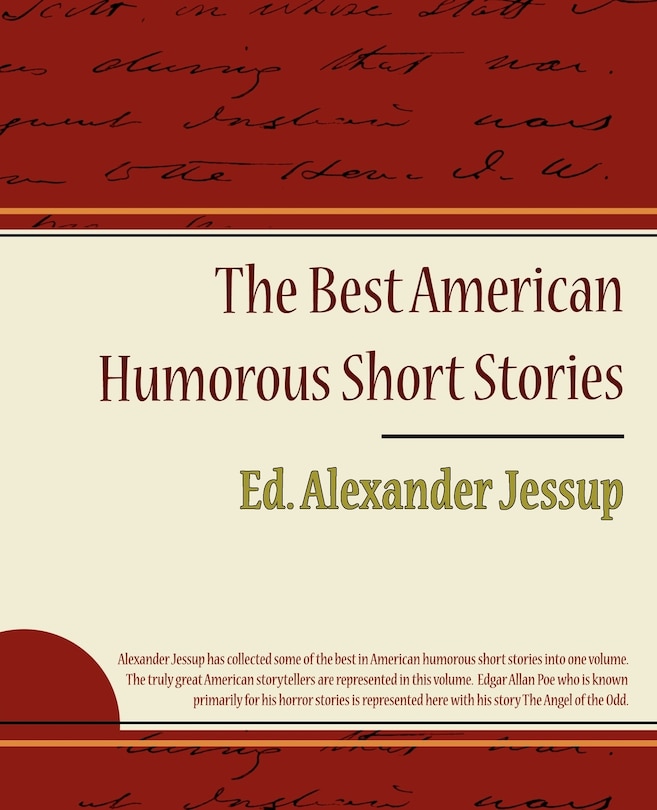 Couverture_The Best American Humorous Short Stories