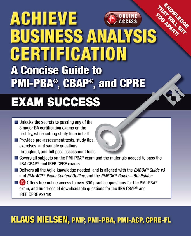 Front cover_Achieve Business Analysis Certification