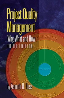 Front cover_Project Quality Management, Third Edition