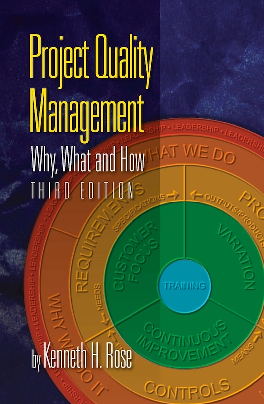 Front cover_Project Quality Management, Third Edition