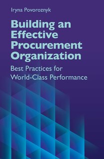Front cover_Building an Effective Procurement Organization