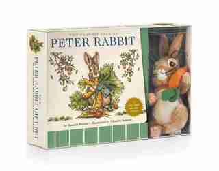 The Peter Rabbit Plush Gift Set: The Classic Edition Board Book + Plush Stuffed Animal Toy Rabbit Gift Set (fun Gift Set, Holiday Tr by Beatrix Potter