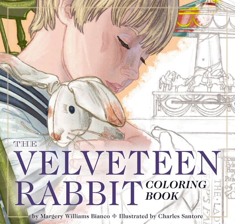 Front cover_The Velveteen Rabbit Coloring Book